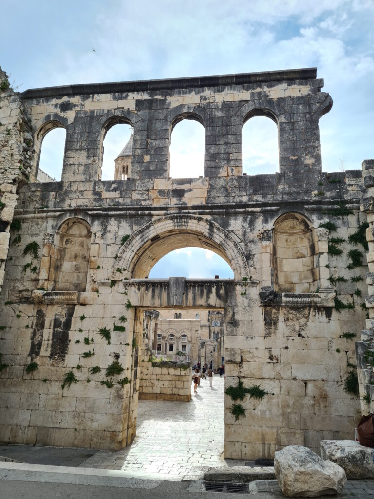 Tor-Eingang Altstadt in Split